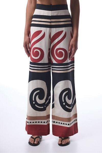 Penti Ethnic Patterned Shay Beach Pants