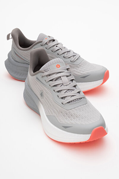 Hammer Jack Women's Thick Sole Lace-Up Sneaker Hj 25063Z Gray