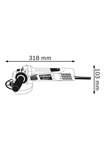 Bosch Gws 7-115 E Avuç Taşlama