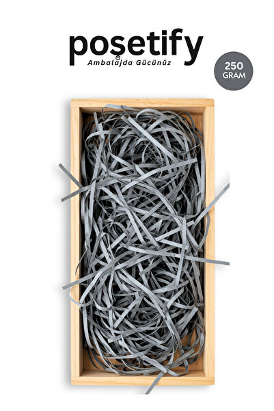 POŞETİFY حشوة ورقية ممتازة – 250 جرام |   رمادي |   التعبئة والتغليف الجمالية |   ورق التغليف الواقي