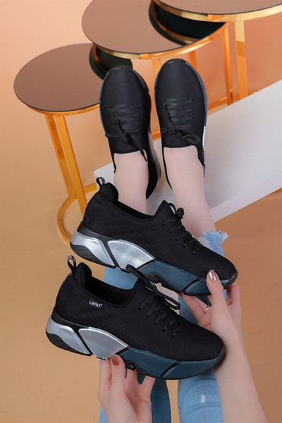 layki Γυναικεία αθλητικά παπούτσια Popi Black Color