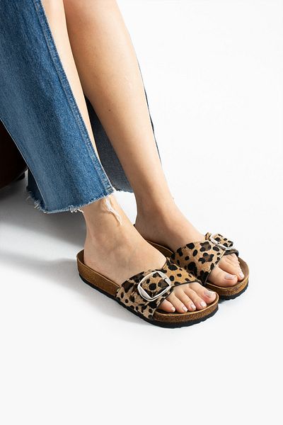 COMFORT OF PANTOFOLE ΠΑΝΤΟΦΛΕΣ ΜΟΝΗ ΠΟΡΠΗ LEOPARD