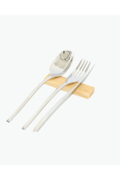 Modelce 4-Piece Travertine Cutlery Stand |   Cutlery Organizer |   Cutlery Suplas