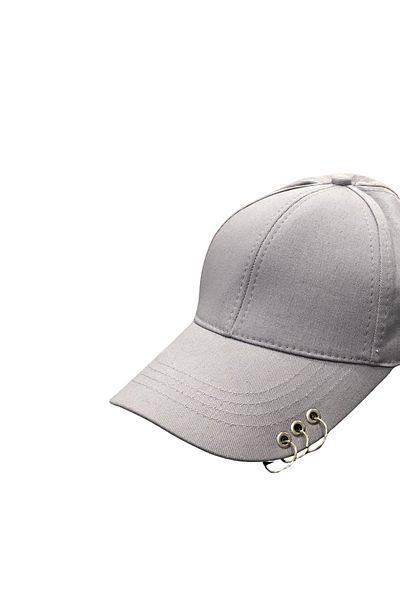 Bijutek Three Ring Piercing Velcro Adjustable Unisex Hat