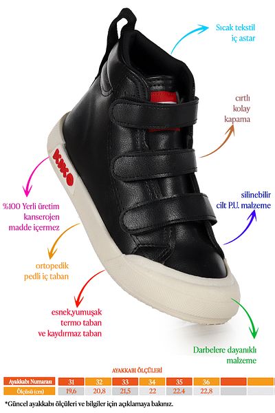 Kiko Kids Garf Daily Velcro Boys Boat Παπούτσια