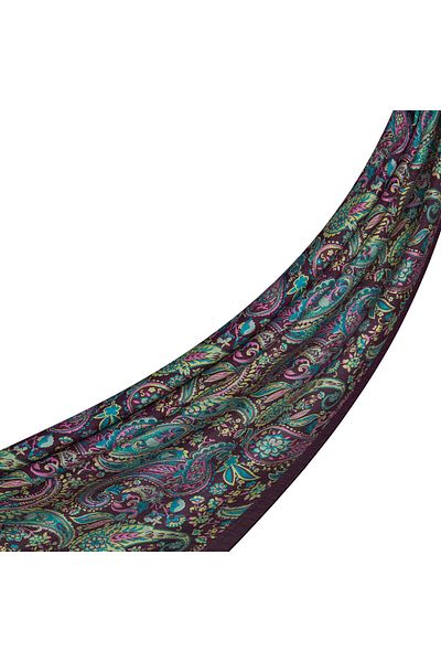 ipekevi Σάλι με μοτίβο Plum Mesopotamia Model 05