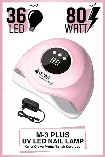 MOZIUR Evde Protez Tırnak & Kalıcı Oje & Nail Art Seti (BUILDER ŞABLON)