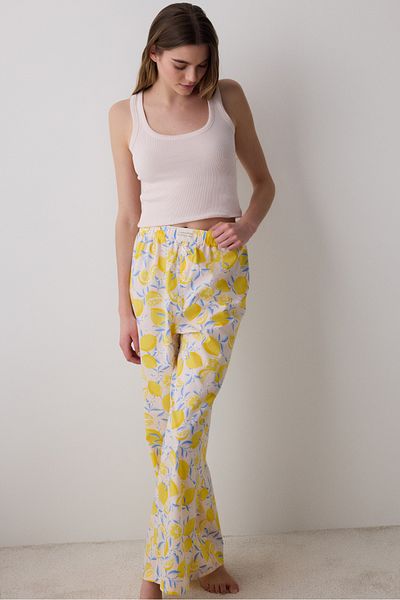 Penti Lemons Pants Multicolor Pajama Set