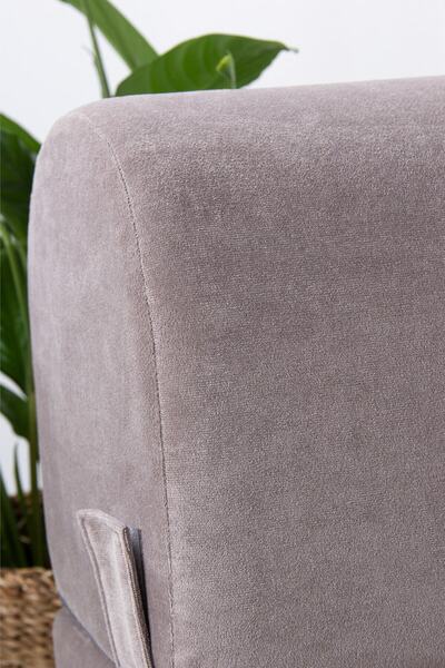 Homedius Magic Tek Kişilik Açık Gri Katlanır Yataklı Koltuk