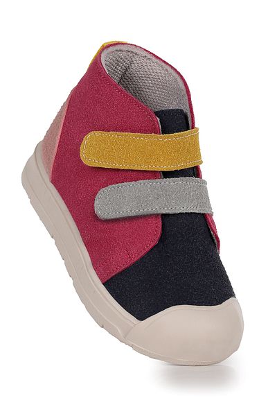 Kiko Kids حذاء Mufasa First Step Velcro للفتيات الصغيرات للاستخدام اليومي