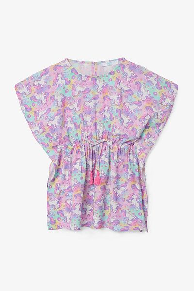 Penti Girl's Sweet Unicorn Kaftan