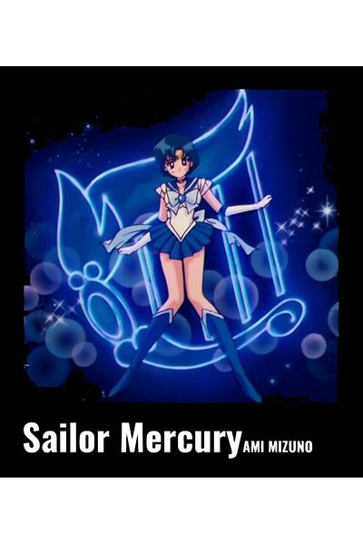 fame-stoned Tricou negru unisex 100% bumbac cu imprimeu Sailor Moon Anime