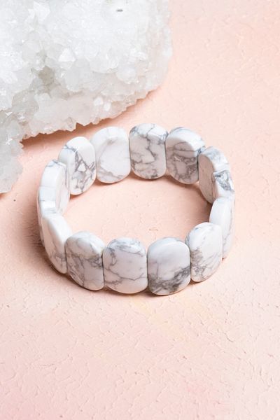 OSMANLI DOĞAL TAŞ Certified Havlit Wide Cut Natural Stone Bracelet