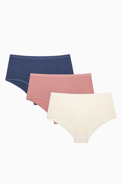Penti Essentials 3-Pack Highwaist Multicolor Slip Panties