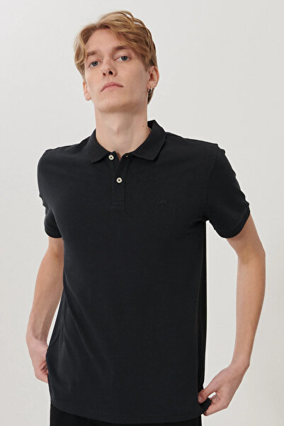Lee L 211810001   Tricou pentru bărbați, cu croiala normală, cu gât polo, 100...