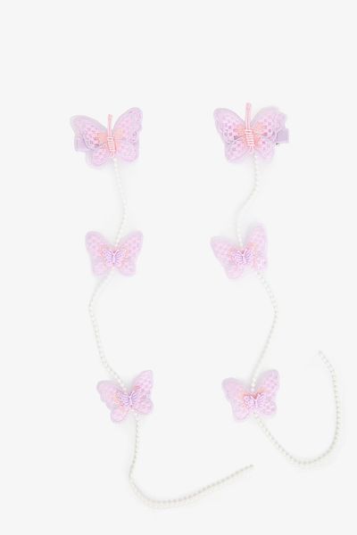 Penti Girl Butterfly Lilac Buckle