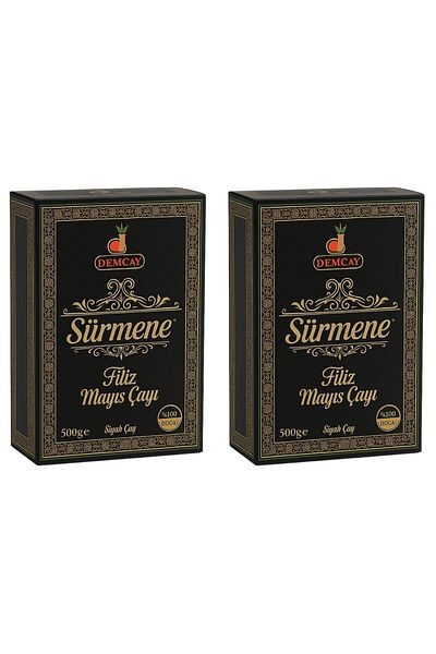 DEMÇAY Sürmene Sprout May Tea 2 Pack (2X500G) – 100% Natural Local Black Tea