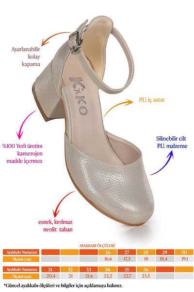 Kiko Kids Angelica Daily Girl's 3 cm sandály na podpatku večerní šaty