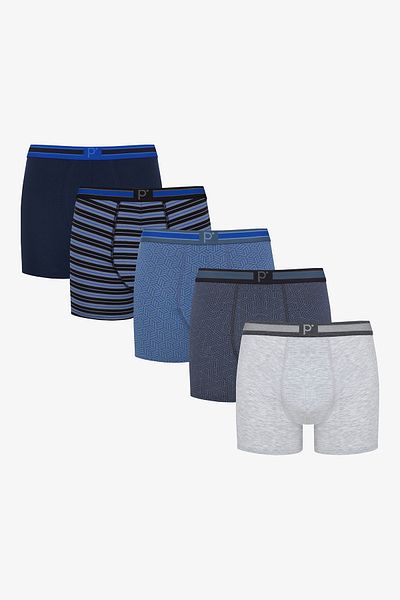 Penti Night 5 Pack Multicolored Boxer Briefs
