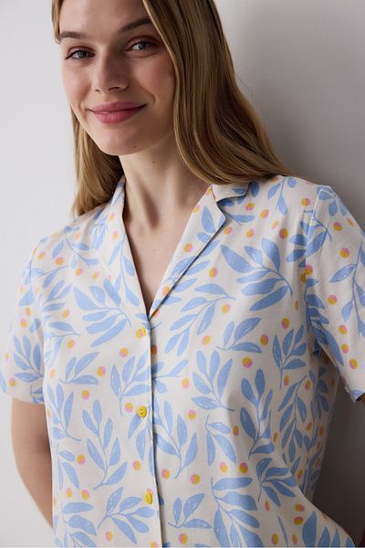 Penti Ella Multicolored Shirt Pants Pajama Set