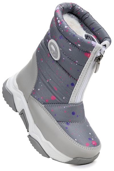 Kiko Kids Mars Girls' Snow Boots με φερμουάρ
