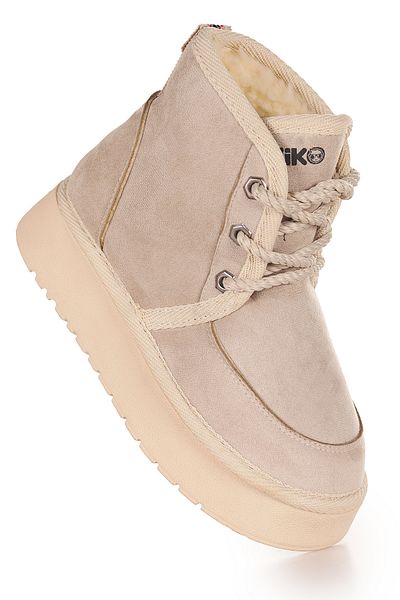 Kiko Kids Παπούτσια για κορίτσια με κορδόνια Buck Nubuck