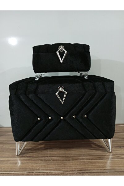 Sonem Çeyiz Sandık Gelin Damat Bohça Nişan Çeyiz Sandığı 2li 0308