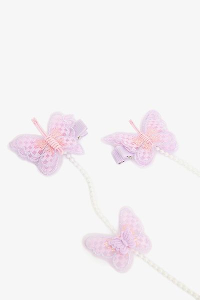 Penti Girl Butterfly Lilac Buckle