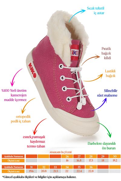 Kiko Kids Tigge Daily Elastic Girl's Boat Παπούτσια