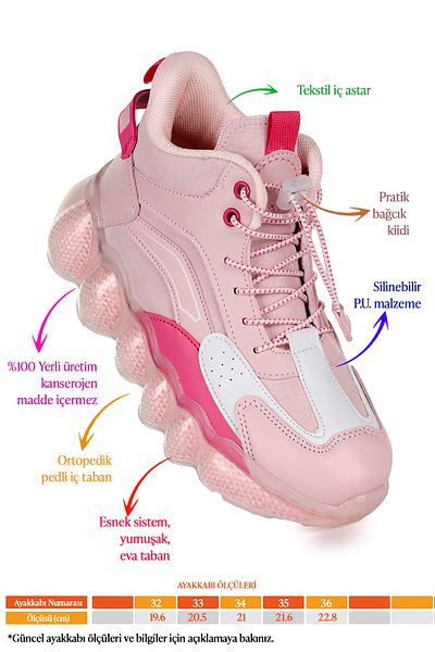 Kiko Kids Edi Elastic Daily Girl's Boots