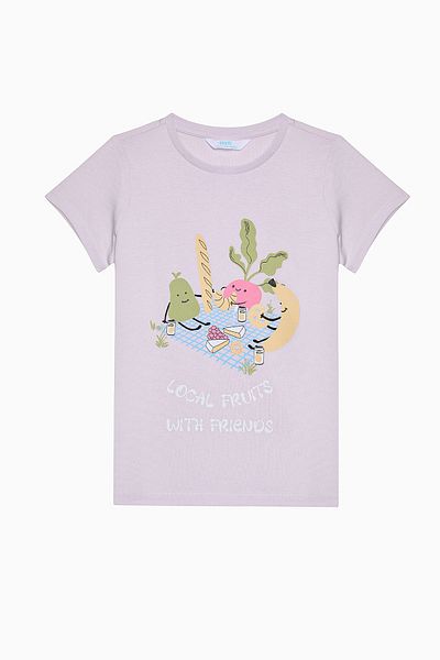 Penti Girl's Local Multicolored 2-Piece Pajama Set