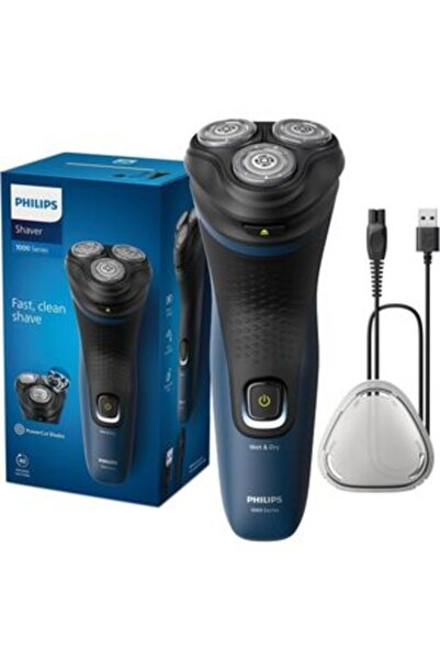 Philips ماكينة الحلاقة الكهربائية الرطبة والجافة سلسلة 1000 S1151/00، ضمان لمدة عامين