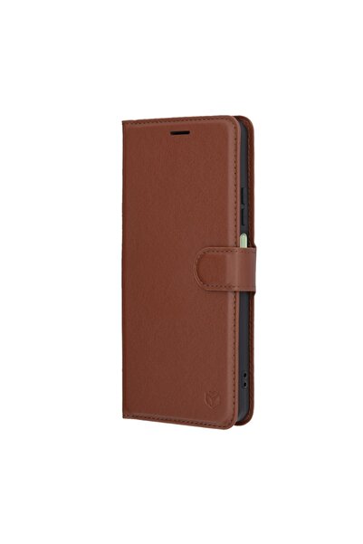 SKYDDAR INNOVATION Θήκη για Oppo A5 Pro 5G 4G, Δερμάτινη Θήκη, Τύπος βιβλίου, με Εσωτερική Θήκη, Καφέ, σετ αυτοκόλλητων