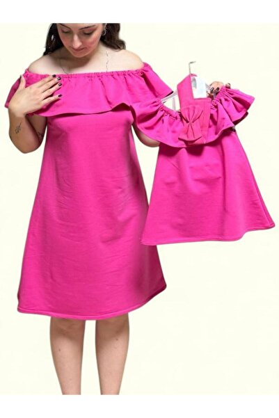 Didem'in Masalı Kostüm ANNE KIZ ÇOCUK KOMBİN PEMBE (Fiyat Tek Ürün İçin Geçerlidir)