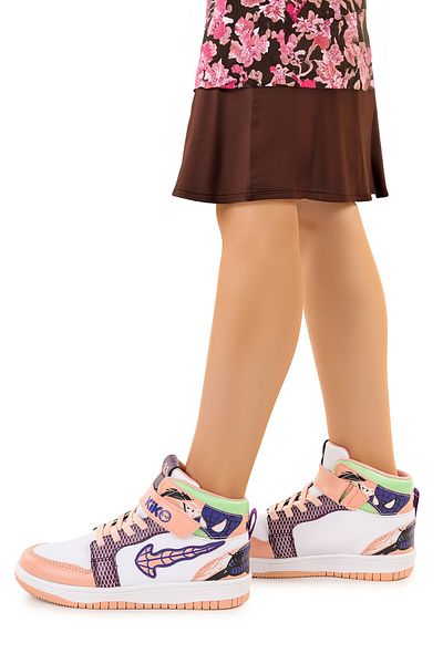 Kiko Kids Αθλητικά παπούτσια για κορίτσια Tesan - Velcro Daily