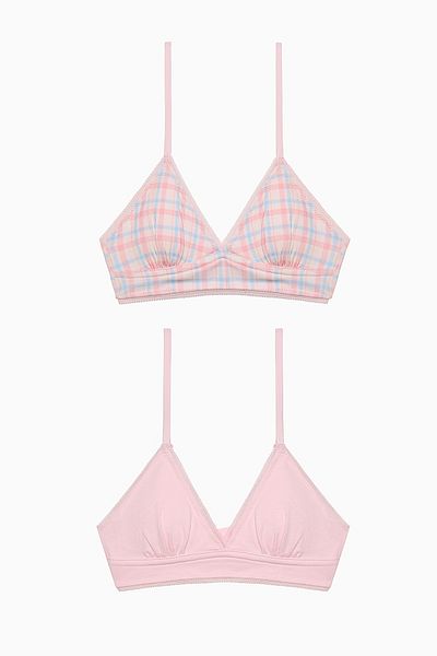 Penti Sutien multicolor din 2 piese My First Bra Autum
