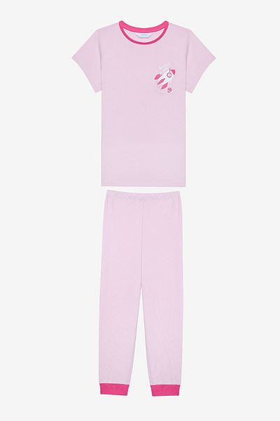 Penti Girl's Blast Off 2-Piece Multicolor Pajamas Set