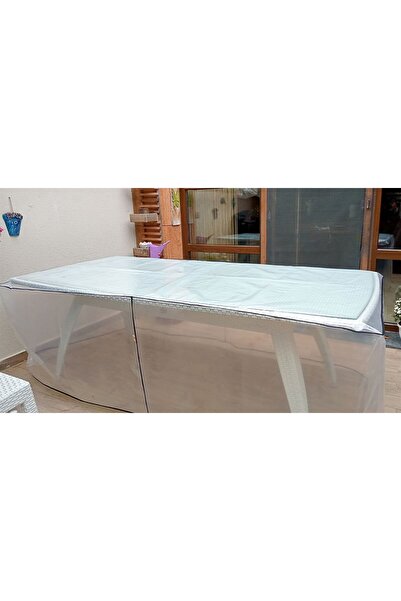 DÜŞLER EV TEKSTİLİ غطاء حماية للطاولة مقاس 80*160 شفاف