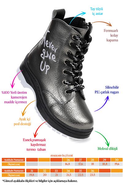 Kiko Kids Thermo Sole Girls Boots 610 Cracked