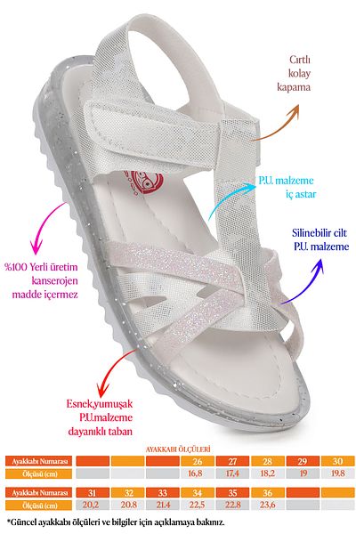 Kiko Kids Sandale pentru fetiță Arz 2350