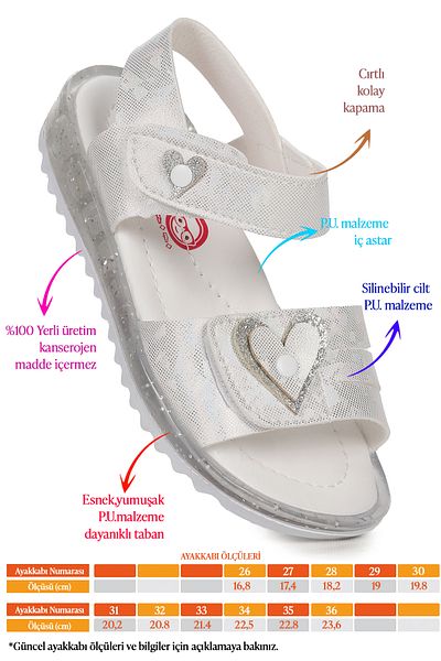 Kiko Kids Sandale pentru fetiță Arz 2351