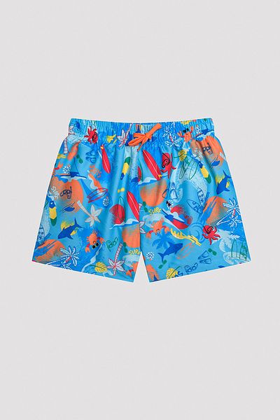 Penti Boy's Miami Surf Multicolored Swim Shorts