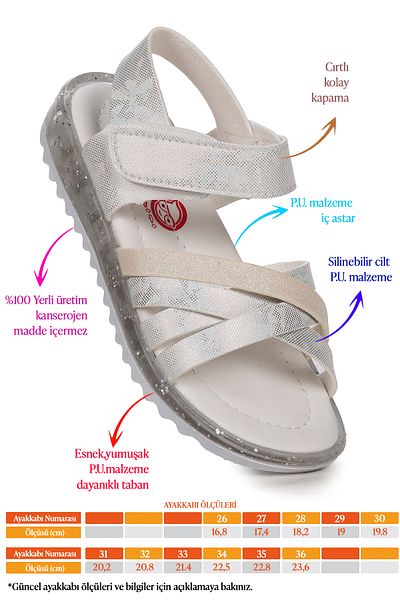 Kiko Kids Sandale pentru fetiță Arz 2346