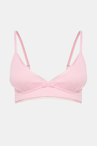 Penti First Bra - Basic Rib, 2 Pack, Multicolor