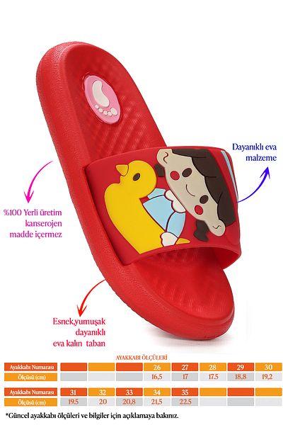 Kiko Kids Eva Beach Pool School Nursery Girls Slippers Twg 015