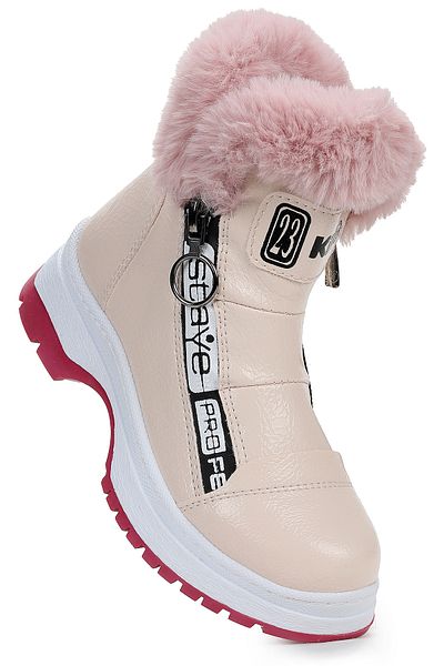 Kiko Kids Κοριτσίστικες μπότες 250 λουστρίνι με σπασμένα φερμουάρ