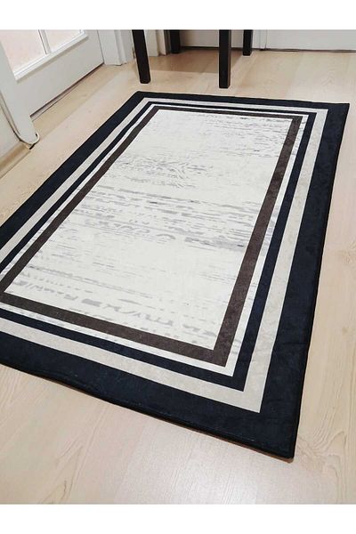 Ardizayn Lovely Cream - Αντιολισθητική, Μη Χυμένη Βάση (80X120 CM) Μοκέτα Μπάνιου