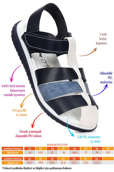 Kiko Kids Sandale pentru băieți Şb 22479-287