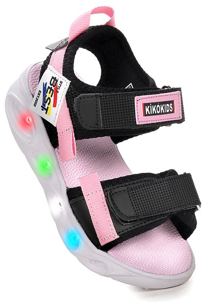 Kiko Kids 100 Lighted Girl/Boy Velcro Sandals Shoes 100