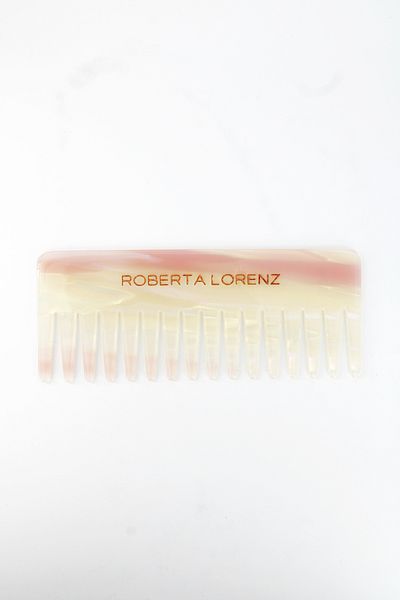Roberta Lorenz Women's Roberta Lorenz Logo High Quality Bone Material 15 cm Comb